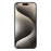 JAUCASE For iPhone 15 Pro Magnetic Case Matte Clear Hard PC Phone Back Cover - White - 2