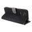 For Doro 8100 / 8200 Case Wallet RFID Blocking PU Leather Phone Cover Stand with Strap - Black - 5