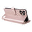 For Nothing CMF Phone 2 Pro Case with Shoulder / Wrist Strap Leather Phone Cover Stand Wallet - Pink - 6