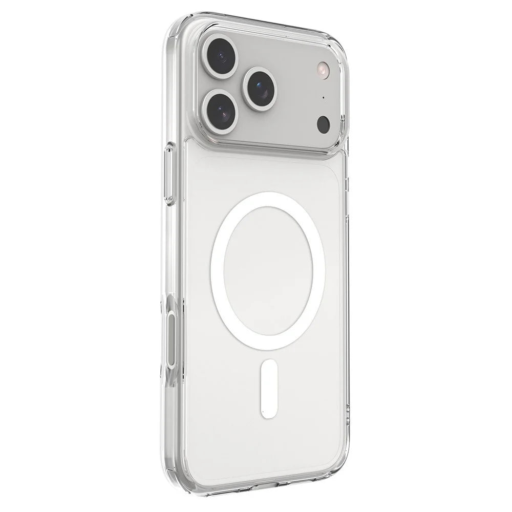 For iPhone Air Crystal Clear Case Compatible with MagSafe TPU + PC Phone Cover - 1