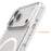 For iPhone 17 Pro Crystal Clear Case Compatible with MagSafe TPU + PC Phone Cover - 5