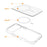 For iPhone 17 Pro Crystal Clear Case Compatible with MagSafe TPU + PC Phone Cover - 7