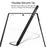 For Samsung Galaxy S25 Edge Case Skin-Touch PU Leather + PC Phone Cover with Stylus - Carbon Fiber Texture - 2