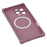 For iPhone 16 Pro Case Compatible with MagSafe Straight Edge TPU Phone Cover with Camera Lens Protector - Plum - 7