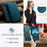AUTSPACE For Samsung Galaxy S25 Edge Wallet Case  A01 Leather Stand Cover with RFID Blocking Card Holder - Blue - 7