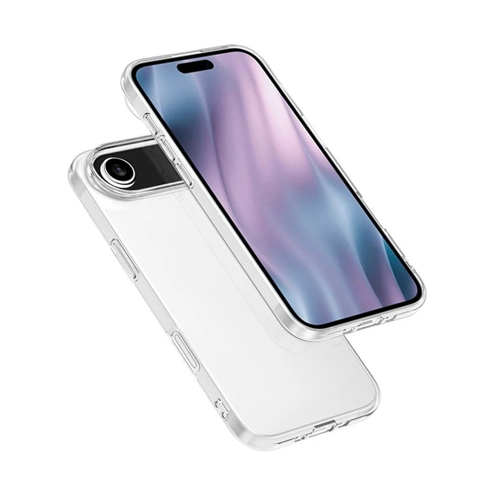 For iPhone Air Case Slim Fit Transparent Soft TPU Phone Cover - 4