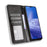 For Ulefone Note 19 Leather Case Wallet Stand Retro Texture Phone Cover - Black - 6