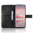 For TCL 60 NxtPaper 4G Leather Wallet Case with Strap Diamond Texture Phone Cover - Black - 6
