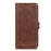 For iPhone 18 Pro Max / 17 Pro Max Case Stand Cowhide Texture PU Leather Phone Cover - Brown - 5