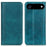 For iPhone Air Stand Case Split Leather Litchi Texture Wallet Phone Cover - Green - 1