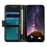 For iPhone 18 Pro / 17 Pro Case Crazy Horse Texture PU Leather Phone Stand Cover - Black - 2