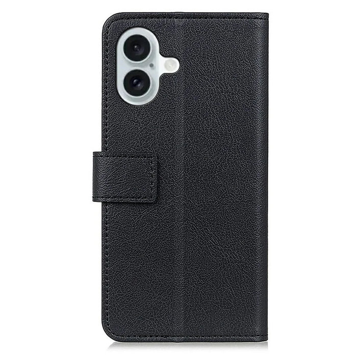 For iPhone 17 Case PU Leather Stand Wallet Phone Cover - 7