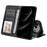 For iPhone 18 Pro Max / 17 Pro Max Case Wallet PU Leather Folio Flip Phone Cover - Black - 2