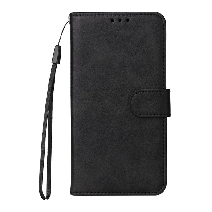For iPhone 18 Pro Max / 17 Pro Max Case Wallet PU Leather Folio Flip Phone Cover - Black - 4