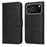 For iPhone 18 Pro / 17 Pro Case Wallet PU Leather Folio Flip Phone Cover - Black - 1