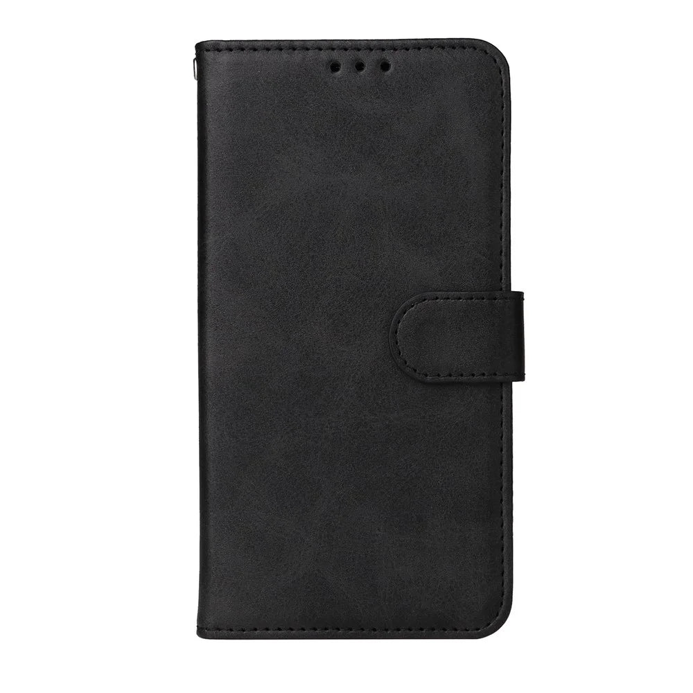 For iPhone Air Case Wallet PU Leather Folio Flip Phone Cover - Black - 3