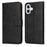 For iPhone 17 Case Wallet PU Leather Folio Flip Phone Cover - Black - 1