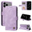 For iPhone 18 Pro Max / 17 Pro Max Leather Wallet Cases Skin Touch Phone Cover Stand with Strap - Purple - 2
