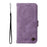 For iPhone 18 Pro Max / 17 Pro Max Leather Wallet Cases Skin Touch Phone Cover Stand with Strap - Purple - 6