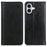 For iPhone 17 Stand Case Split Leather Litchi Texture Wallet Phone Cover - Black - 1