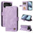 For iPhone 18 Pro / 17 Pro Leather Wallet Cases Skin Touch Phone Cover Stand with Strap - Purple - 2