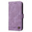 For iPhone 17 Leather Wallet Cases Skin Touch Phone Cover Stand with Strap - Purple - 4