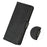 For iPhone 18 Pro / 17 Pro Case Cowhide Texture Leather Wallet Phone Cover with Stand - Black - 5