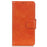 For iPhone 18 Pro Max / 17 Pro Max Case Nappa Texture Split Leather Wallet Phone Cover - Orange - 6