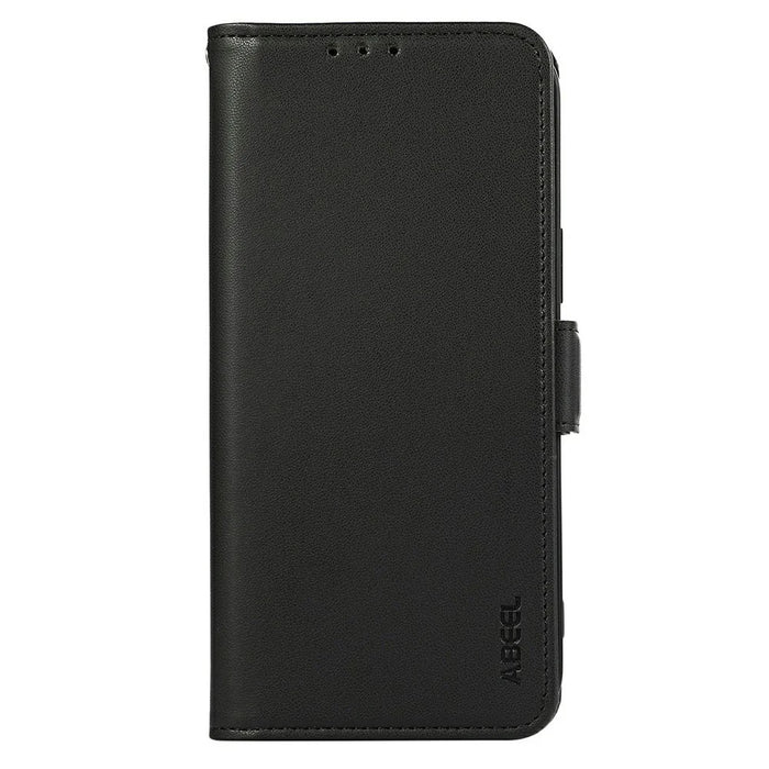 ABEEL For iPhone 17 Case Leather Phone Cover with RFID Blocking Wallet - Black - 6