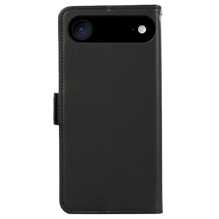 ABEEL For iPhone Air Case Leather Phone Cover with RFID Blocking Wallet - Black - 7