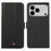 For iPhone 18 Pro Max / 17 Pro Max Case RFID Blocking Flip Leather Phone Cover - Black - 1