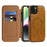 For iPhone 14 Plus Case Compatible with MagSafe RFID Blocking Card Holder Leather Phone Cover - Brown - 2