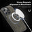 For iPhone 13 Pro Case Compatible with MagSafe RFID Blocking Card Holder Leather Phone Cover - Titanium Grey - 7