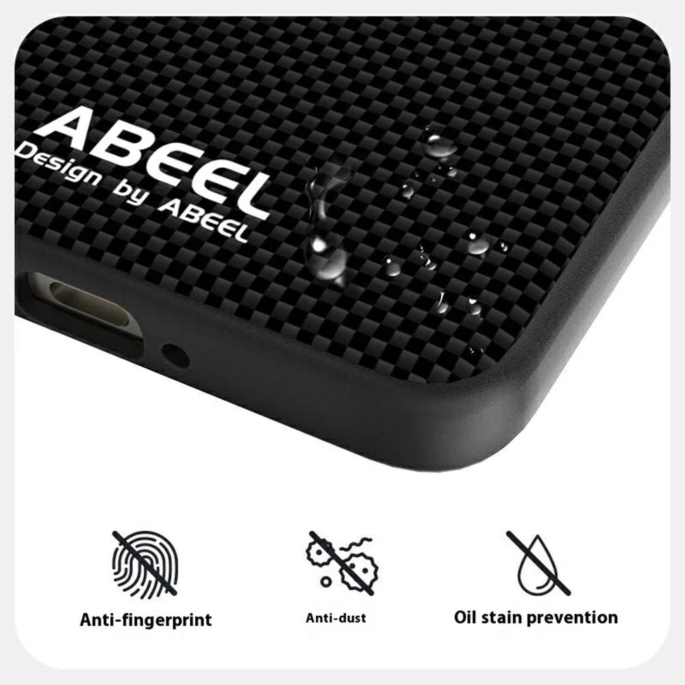ABEEL For vivo X200s 5G Magnetic Case Printed PC TPU Aluminum Alloy Leather Phone Cover - Black - 4