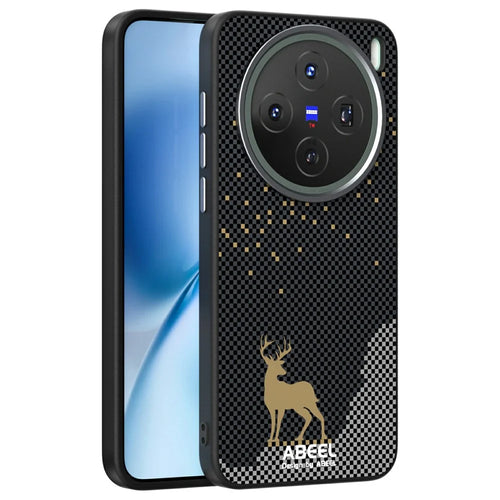 ABEEL For vivo X200s 5G Magnetic Case Ultra Slim PC TPU Phone Back Cover - Deer - 1