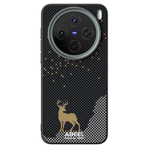 ABEEL For vivo X200s 5G Magnetic Case Ultra Slim PC TPU Phone Back Cover - Deer - 2