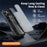 For iPhone 16 Pro Max Case Compatible with MagSafe TPU + PC Shockproof Phone Back Cover - Black - 5