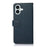 KHAZNEH For iPhone 17 Case RFID Blocking Wallet Litchi Texture PU Leather Phone Cover - Blue - 7