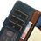 KHAZNEH For iPhone 18 Pro Max / 17 Pro Max Case RFID Blocking Wallet Litchi Texture PU Leather Phone Cover - Blue - 5