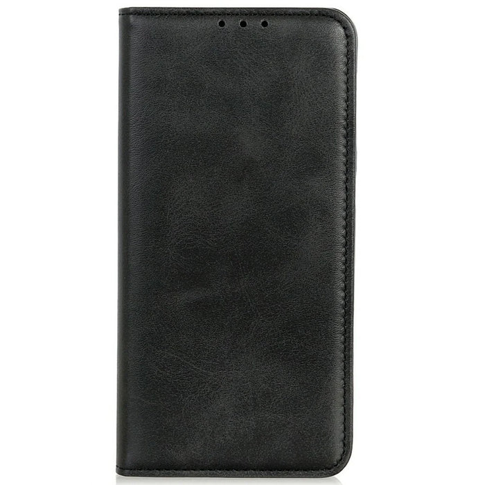 For iPhone Air Case Split Leather Flip Wallet Phone Cover - Black - 6