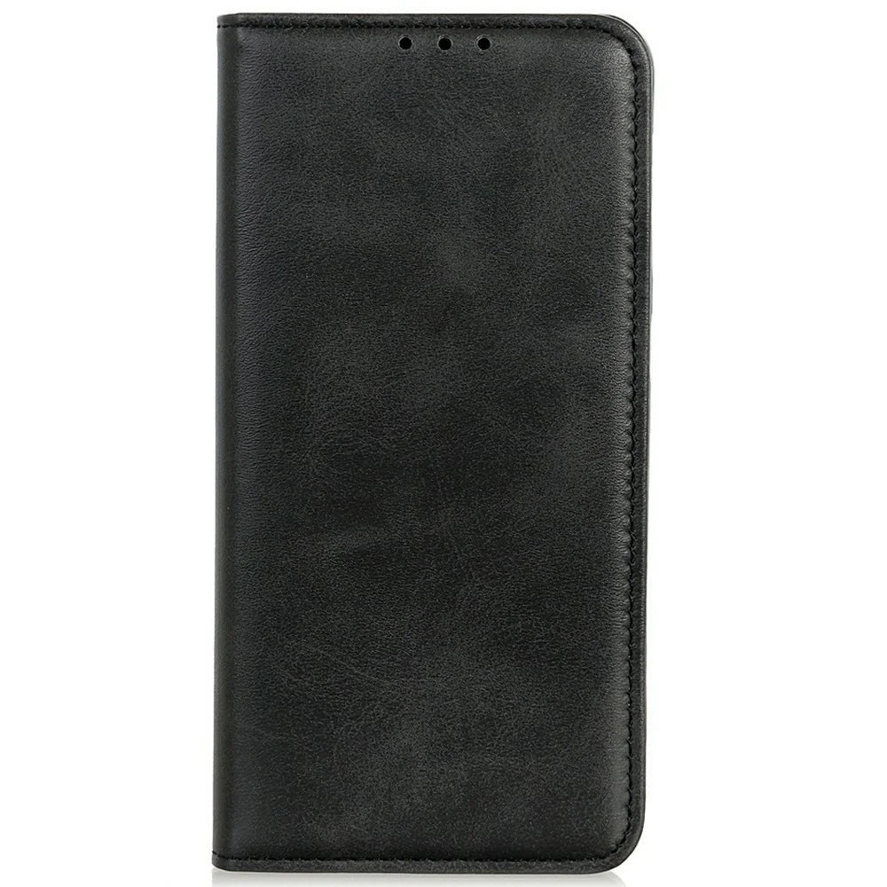 For iPhone 18 Pro Max / 17 Pro Max Case Split Leather Flip Wallet Phone Cover - Black - 6