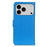 For iPhone 18 Pro / 17 Pro Wallet Case PU Leather Phone Cover Litchi Texture - Blue - 7