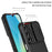 For Samsung Galaxy A16 4G / 5G Case Camera Slider PC + TPU Phone Cover with Kickstand - Black - 4