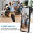 For Samsung Galaxy S25 Ultra Case Camera Slider PC + TPU Phone Cover with Kickstand - Black - 6