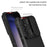 For Samsung Galaxy S24 FE Case Camera Slider PC + TPU Phone Cover with Kickstand - Black - 3