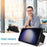 For Samsung Galaxy S24 FE Case Camera Slider PC + TPU Phone Cover with Kickstand - Black - 5