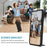 For Samsung Galaxy S24 FE Case Camera Slider PC + TPU Phone Cover with Kickstand - Black - 6