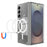 For Samsung Galaxy Z Fold7 5G Clear Phone Case Magnetic Case TPU+Acrylic Back Cover - Clear - 2