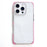 For iPhone 16 Pro Max Case Rhinestone Decor Glitter TPU Anti Drop Phone Cover - Rose - 1