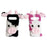For Google Pixel 10 Pro XL Case Fluffy Cute Cow Winter Plush Inner TPU Phone Cover - Blue - 7